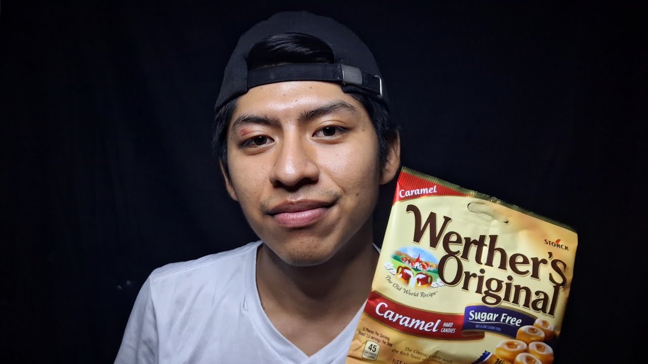 ASMR PROBANDO DULCES DE CARAMELO/ EATING SOUNDS 😋