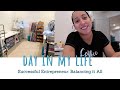 Day in the life of a Young Successful Entrepreneur! Embroidery Business Owner