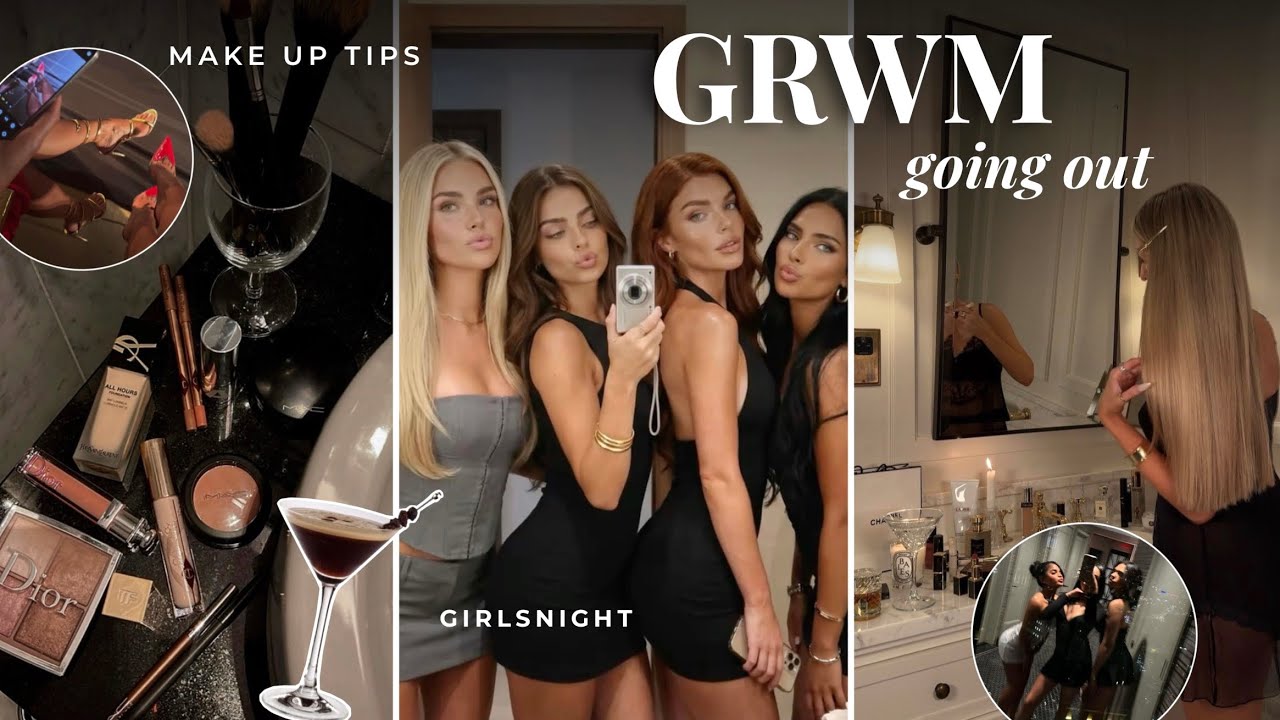GRWM to go out: girls night, makeup, party & more! | agnesstol 