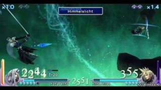 FF Dissidia - Cloud VS Sephiroth - Awesome death blow!!