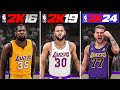 Rebuilding the Lakers in Every NBA 2K Game