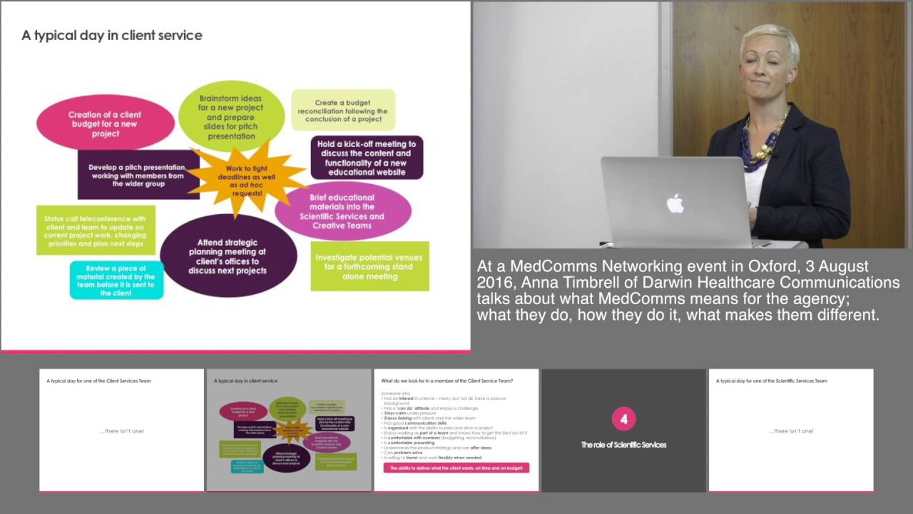 Darwin Healthcare Communications: What medcomms means to us