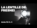 Utiliser une lentille de fresnel  nanlite fl11 