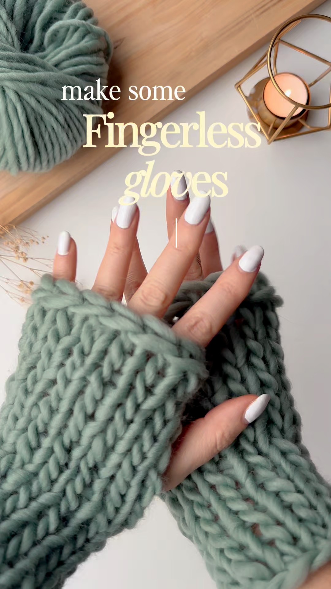 Fingerless gloves 🤩🤩🤩 #madeunique ‪@woolandthegang