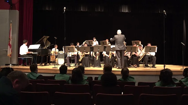 Matanzas High School Jazz Band 2019 MPA "A Day In The Life Of A Fool"  Bonfa/White