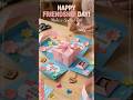 "₹50 से भी कम में ऐसा | DIY Friendship Day Gift Box 🎁 | Easy Best Friend Surprise #shorts #viral