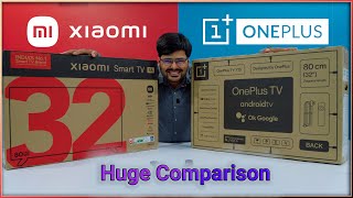 Xiaomi Smart tv 5A vs OnePlus Smart TV Y1S  32 Inch Huge Comparison  Shocking Results 