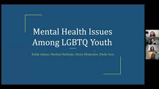 PSY 372 - Mental Health Issues Among LGBTQ+ Youth