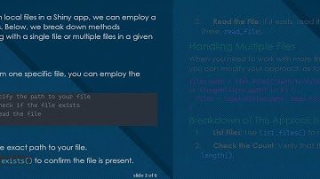 Working with Files in Shiny Apps Without Uploading Them