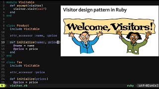 Implementing Visitor pattern in Ruby Content