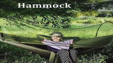 Camping Hammock with Mosquito Net 260x140cm Automatic Quick-opening Anti-rollover Nylon Hammock Chai