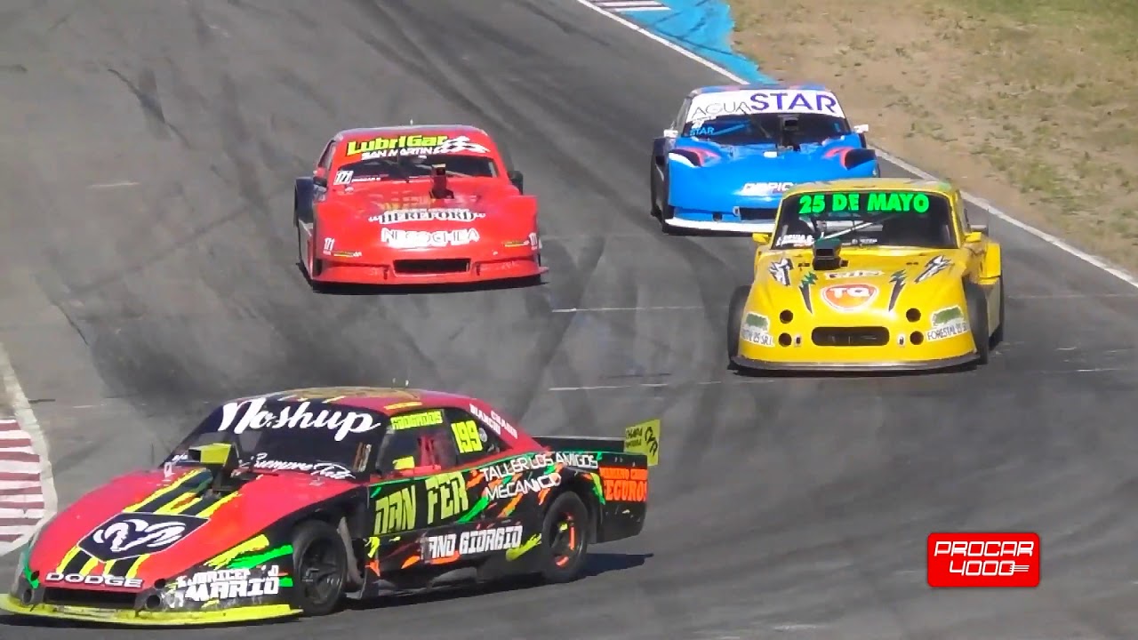 crashes on air ProCar 4000 (Clase B) 2018. Final Autódromo Juan y Oscar Gálvez (8). Last Laps
