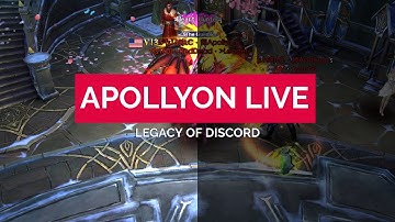 Live With Apollyon - Legacy Of Discord - Icefire - Cross Server War!