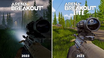 Arena Breakout VS Arena Breakout Lite - Physics and Details Comparison