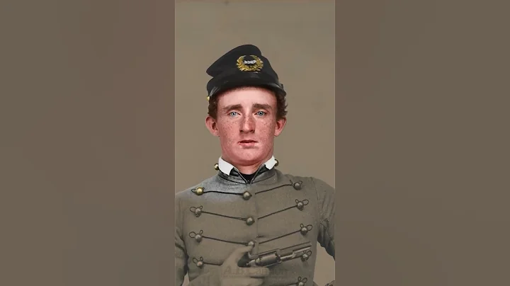 150 year-old portrait of George A. Custer Restored...