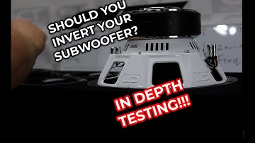 Does Inverting Your Subwoofers Actually Do anything??