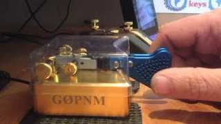 Begali Simplex basic  電鍵　パドル Begali 禍々し Simplex basic 電鍵 パドル