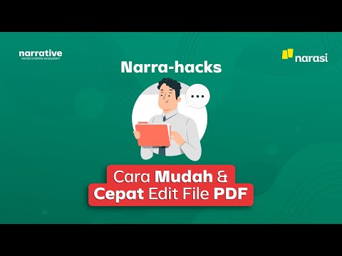 Video: Bolehkah anda menulis ganti fail pdf?