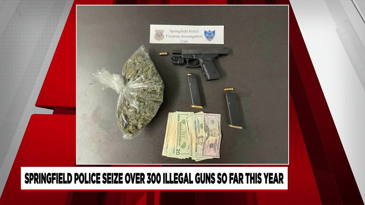 Springfield firearms unit seizes 300th illegal gun for 2023 - YouTube