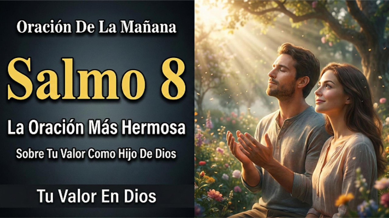👑 SALMO 8 | La oración más HERMOSA sobre tu VALOR como hijo de Dios  | Transformación