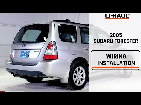 2005 Subaru Forester  Trailer Wiring Installation