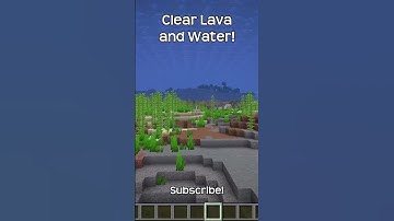 With This Resource Pack You Can See Clearly Underwater And In Lava In Minecraft!