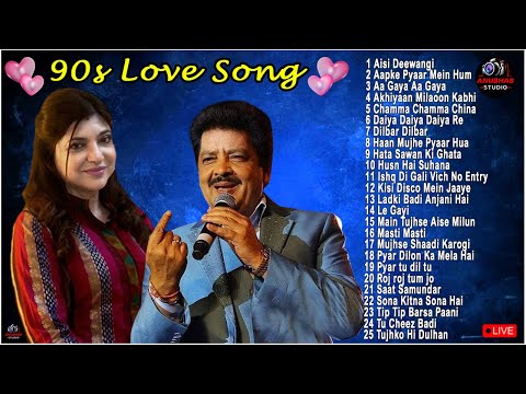 90s Hits Love Hindi Songs Udit Narayan, Alka Yagnik & Kumar Sanu90s Songs #90severgreen #bollywood