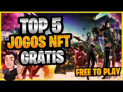 TOP 5 NOVOS JOGOS NFT GRÁTIS QUE MAIS PAGAM - FREE TO PLAY - GANHE