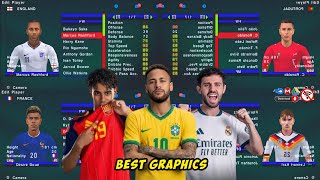 eFootball PES 2026 PPSSPP ORIGINAL ISO DOWNLOAD PES 2026 PSP FULL KITS 26 & TRANSFERS 4K GRAPHICS