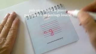 Ductus De La Lettre G