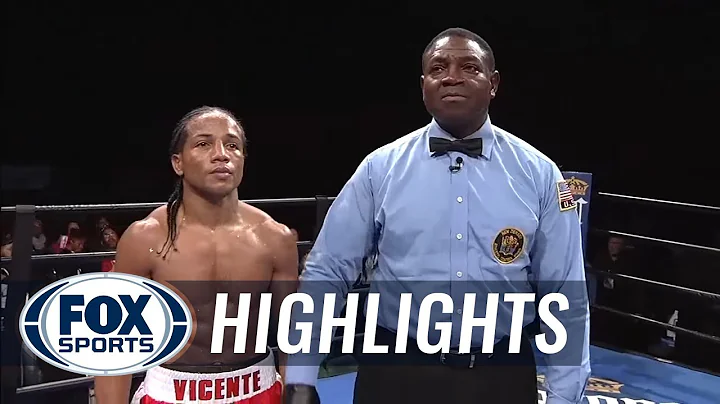 Yenifel Vicente knocks out Juan Dominguez