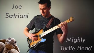 Mighty Turtle Head Joe Satriani Guitar Cover Headless Telecaster Demo Hipshot System