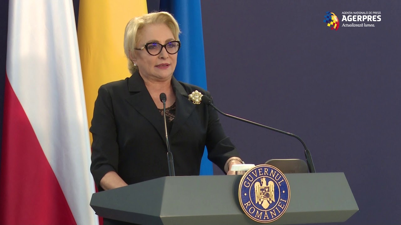 Dăncilă: Colaborarea româno-polonă s-a dezvoltat într-un parteneriat strategic puternic video player