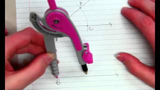 Constructing Congruent Angles
