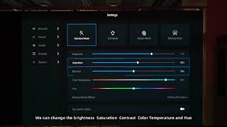 TU Series Operation Guidance -  Effect Adjustment