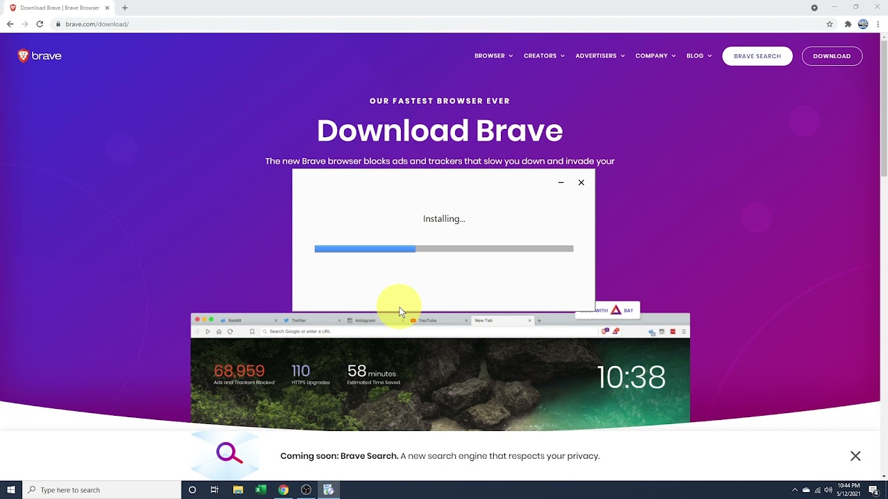Install Brave Browser on Windows 10/11