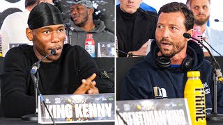 “YOU CAN’T PUNCH” KING KENNY & ADAM BROOKS ARGUE AT PRESS CONFERENCE…