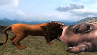 🦁True Lion Simulator Surviving In Savanna