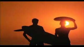 The Endless Summer opening credits with music by The Monomatics