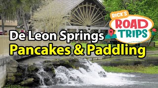 Pancakes & Paddling and Manatees at De Leon Springs State Park | Old Spanish Sugar Mill Restaurant