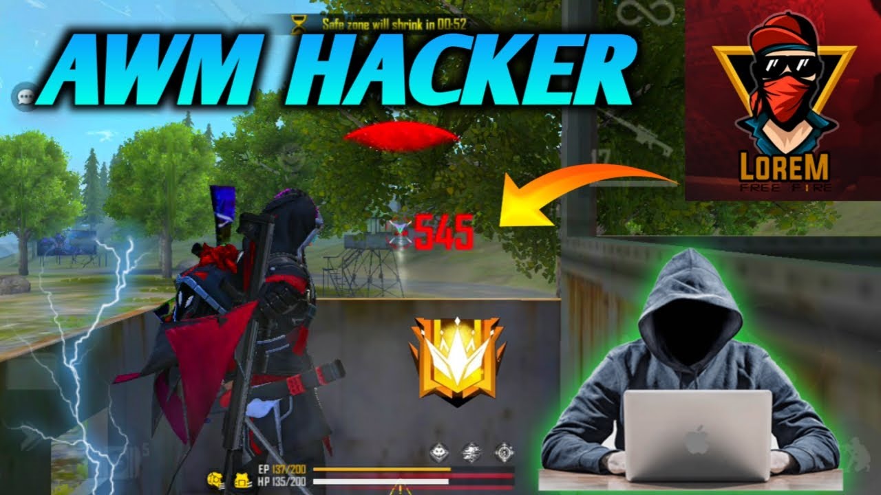AWM KING [Highlights AWM] Mobile Player || AWM Hack ?!😱 Mode Lorem Free Fire 👽🔥 || Lkbro AWM
