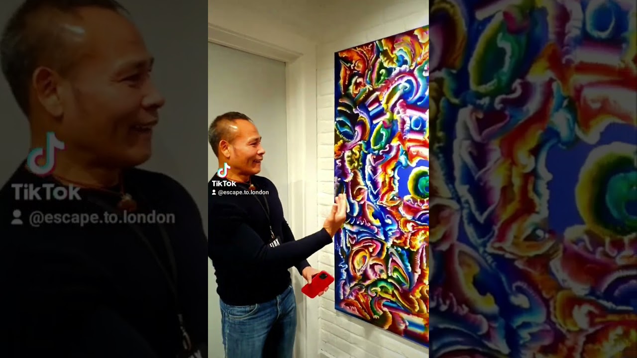 Akasha by Anan a Thai contemporary artist 