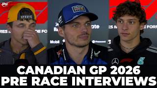 F1 Drivers Pre Race Interviews | Canadian Grand Prix 2026