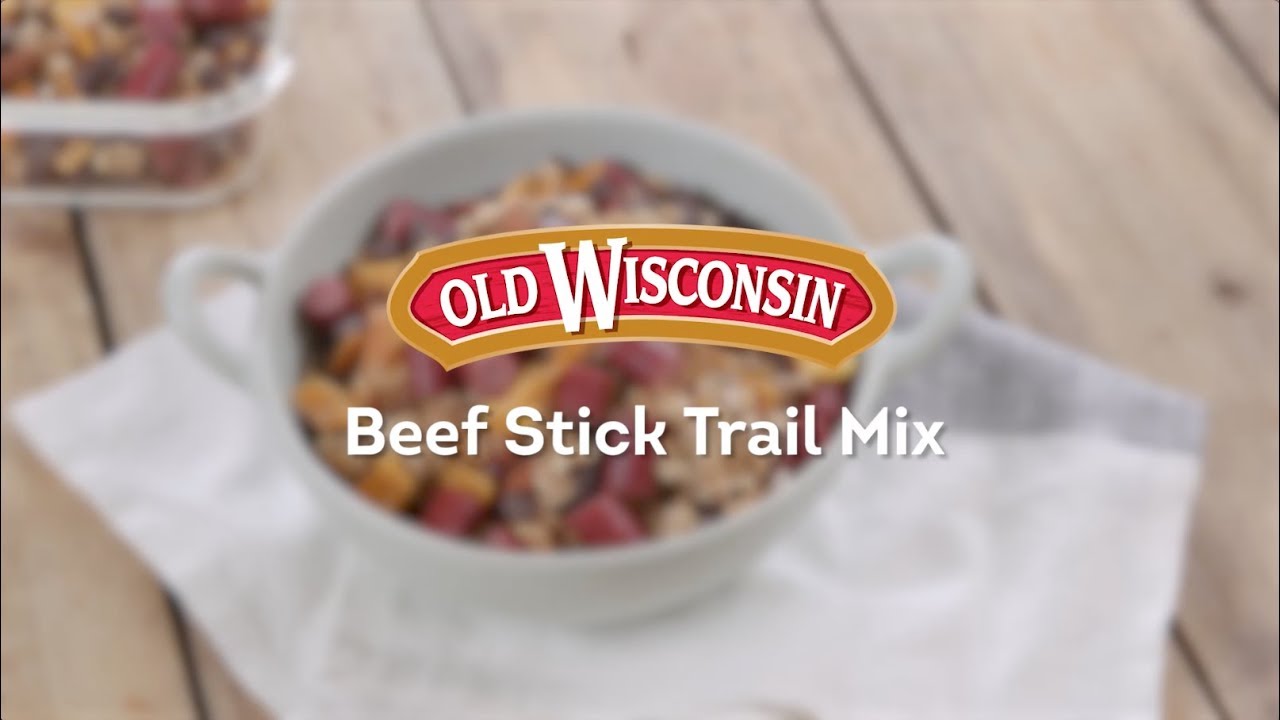 Old Wisconsin Recipes Beef Stick Trail Mix YouTube