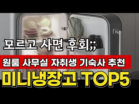 2024 미니냉장고 추천 TOP5 | 가성비 10만원대 소형냉장고 여기서 고르세요| 미디어 하이얼 캐리어 클라윈드 쿠잉전자 마루나 찐템