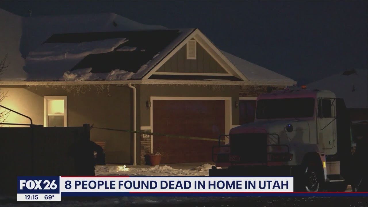 8 people found dead from gunshots inside Utah home - YouTube