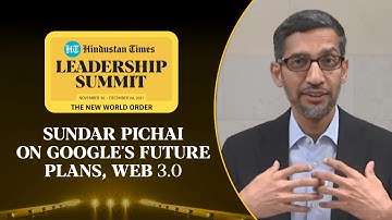 Google CEO on cryptocurrency, NFTs, Web 3.0, and more #HTLS2021 | Sundar Pichai