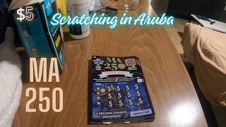 MASS LOTTERY MA 250 5 Scratch Off