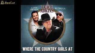 Watch Trace Adkins Luke Bryan  Pitbull Where The Country Girls At video
