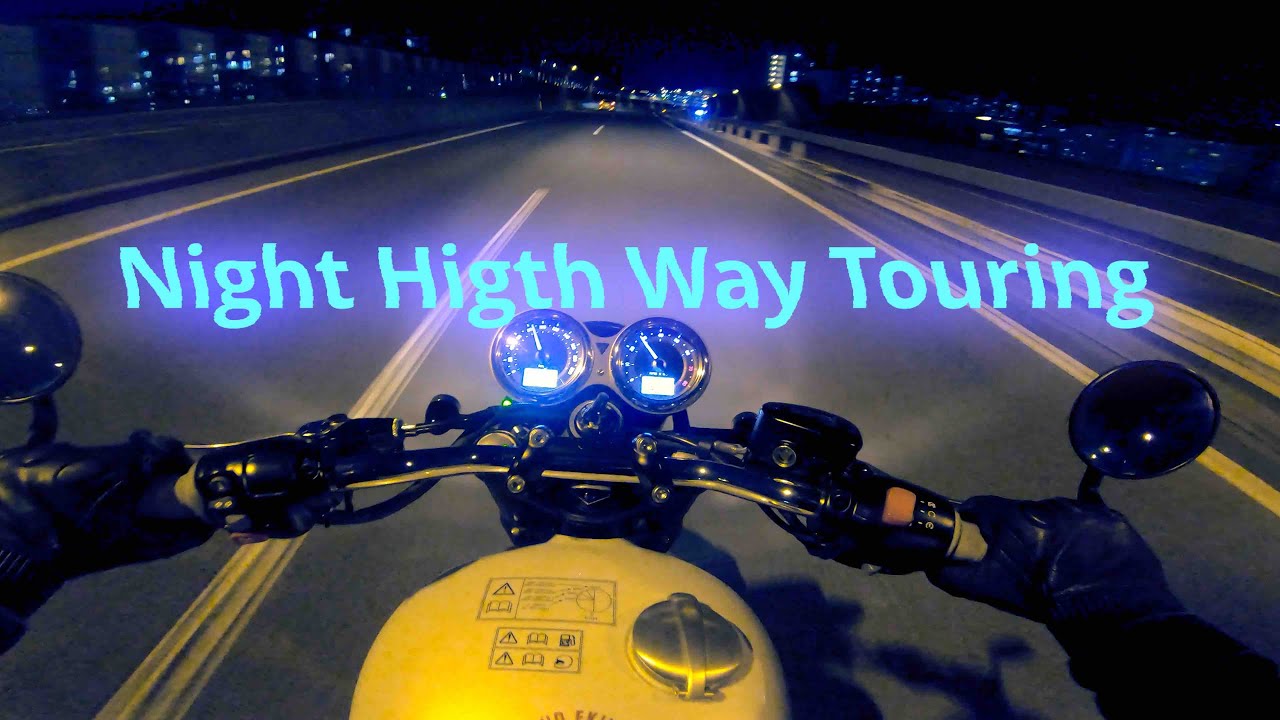 ~Night Ride ~Triumph Bonneville T100